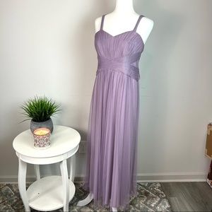Sorella Vita Women’s Formal Dress Purple Lilac Bridesmaid Maxi Gown Size 12